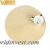 Ronda mantel tejido PP moda mesa de comedor Mat Disc Pads Bowl Pad Coasters impermeable Table Cloth Pad 38 cm diámetro ali-30095712